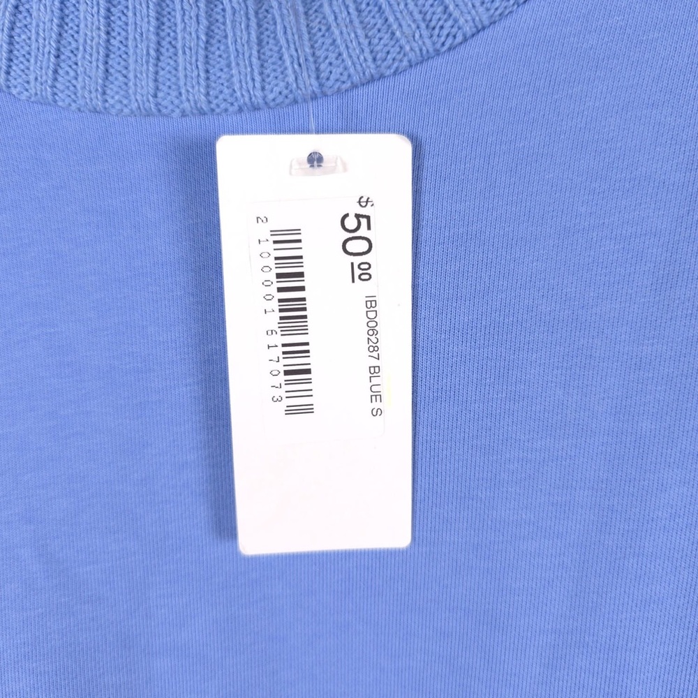NWT Blue Blush Made With Love Mini T-Shirt Dress Cotton Blend IBD06287 SMALL - Picture 9 of 11